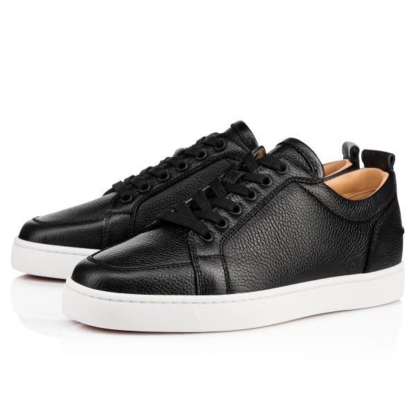 Black Men's Christian Louboutin Rantulow Low Top Sneakers | uozZnza4