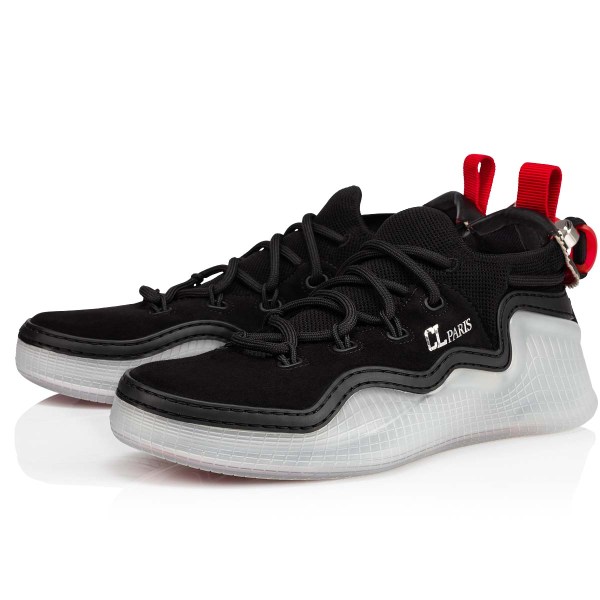 Black Women's Christian Louboutin Arpoador Sneakers | 71QXkEiP