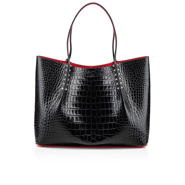 Black Women's Christian Louboutin Cabarock Large Totes | qWaX0gCa