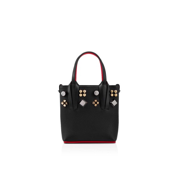 Black Women's Christian Louboutin Cabata N/S Mini Cross-body Bags | 3MKqbX4J