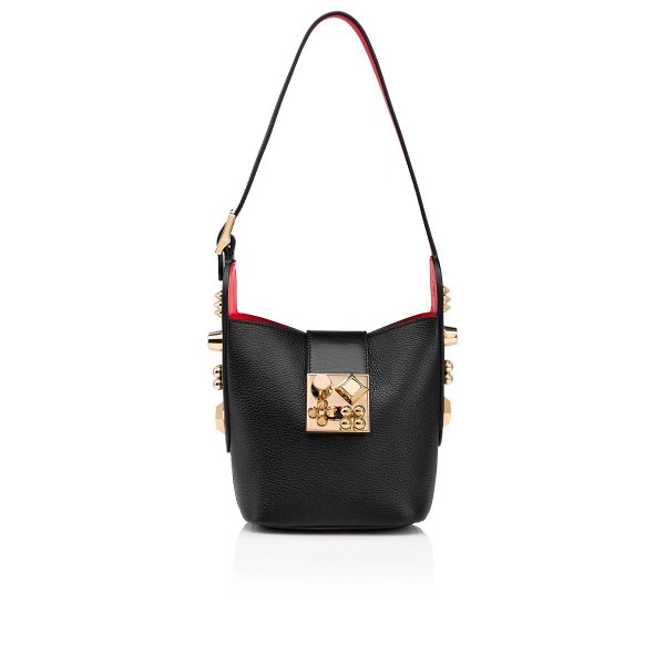 Black Women's Christian Louboutin Carasky Mini Cross-body Bags | ZPwaj571