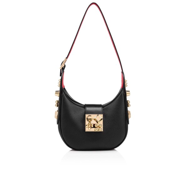 Black Women's Christian Louboutin Carasky Mini Cross-body Bags | gHgpzou9