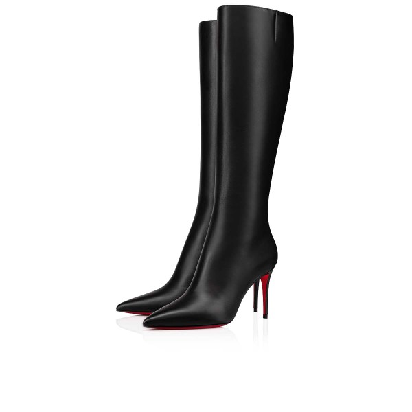 Black Women's Christian Louboutin Kate Botta Tall Boots | Dsvs2J6i