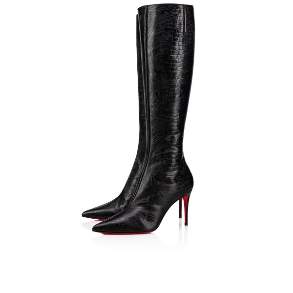 Black Women's Christian Louboutin Kate Botta Tall Boots | ro8hj7jR