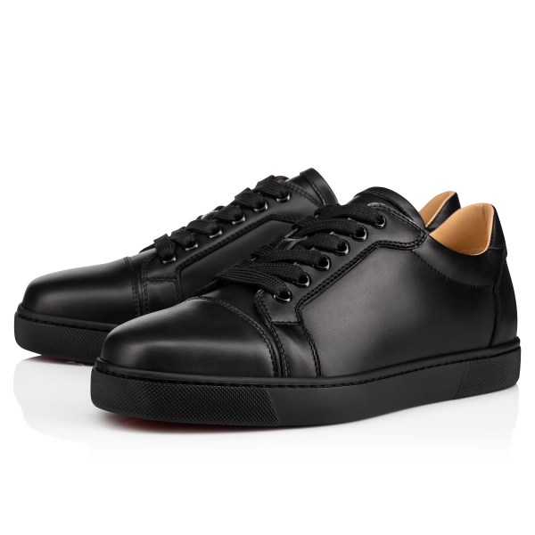 Black Women's Christian Louboutin Vieira Sneakers | lYEHwzfE