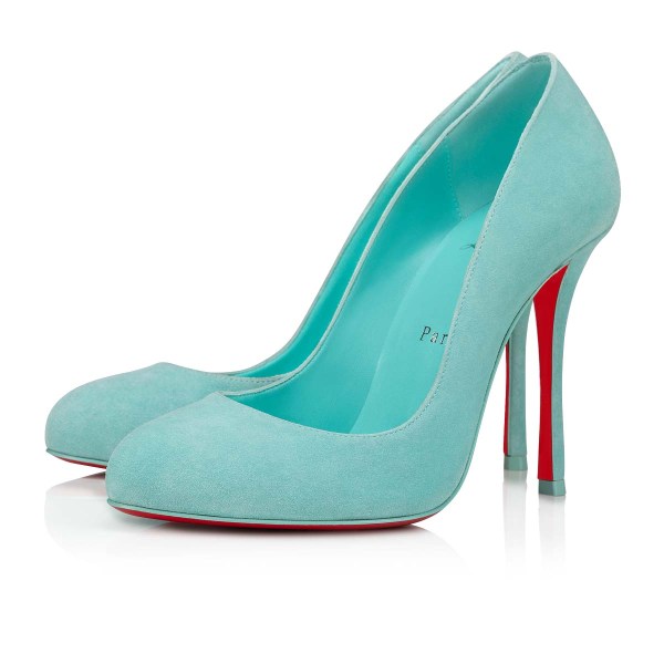 Blue Women's Christian Louboutin Dolly Heels | Krc3Q1rz