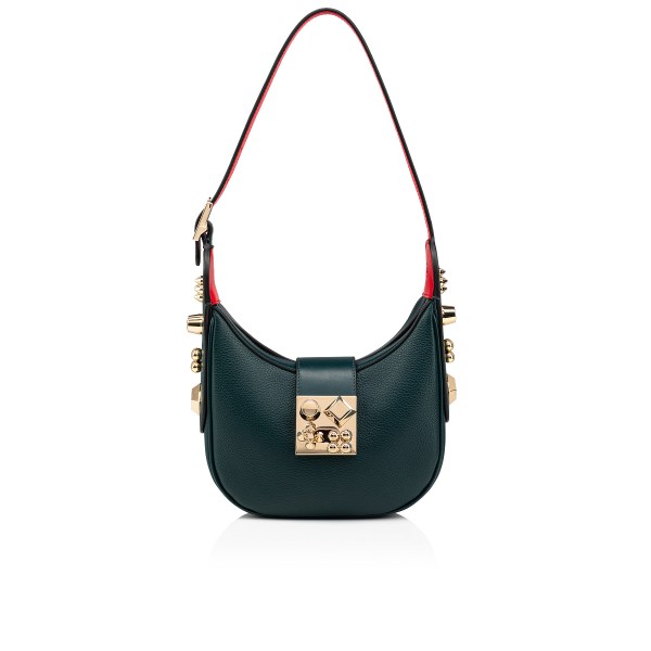 Green Women's Christian Louboutin Carasky Mini Cross-body Bags | t2mwLGl6