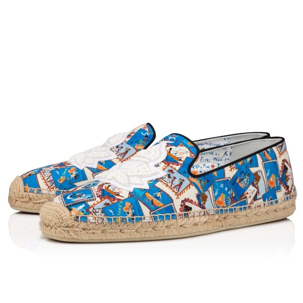 Multicolor Men's Christian Louboutin Nanou Max Espadrilles | 3Jz5zkfU