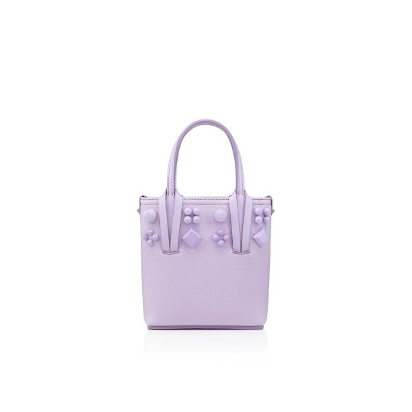 Purple Women's Christian Louboutin Cabata N/S Mini Cross-body Bags | NAkmFm2e