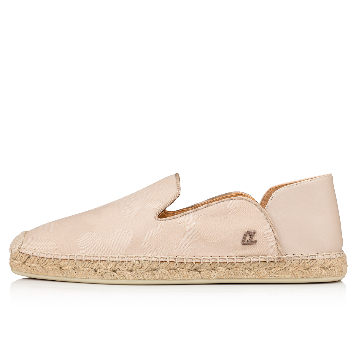 Beige Men's Christian Louboutin Espadon Espadrilles | 0MvEC2Hp