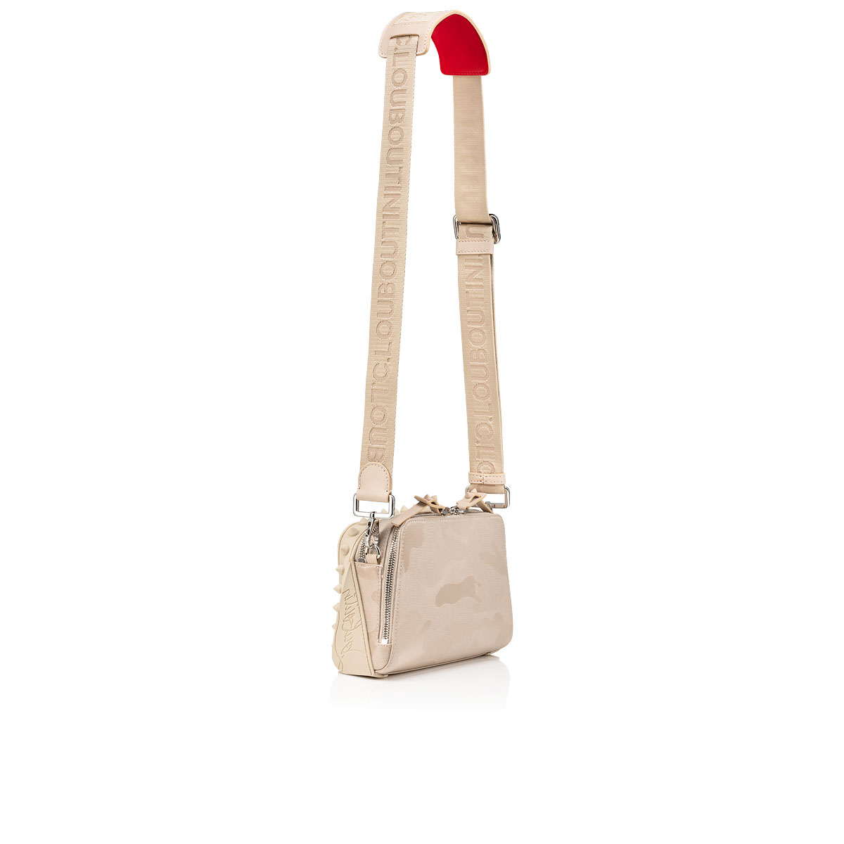 Beige Men's Christian Louboutin Loubitown Messenger Bags | yUFf6AKV