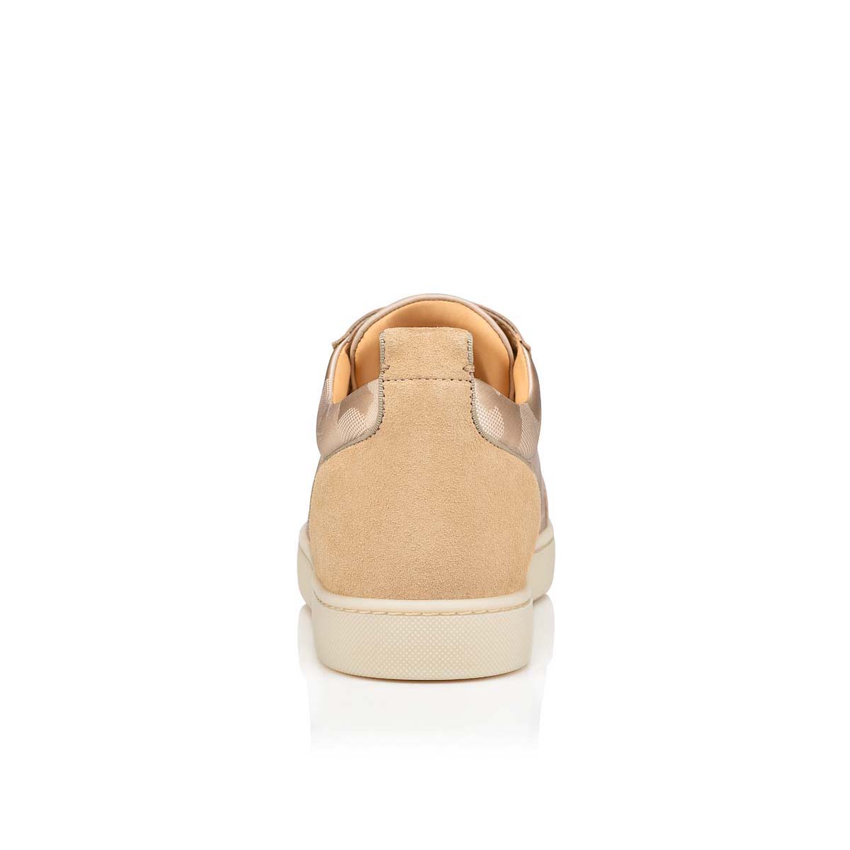 Beige Men's Christian Louboutin Louis Junior Low Top Sneakers | teKW4pux