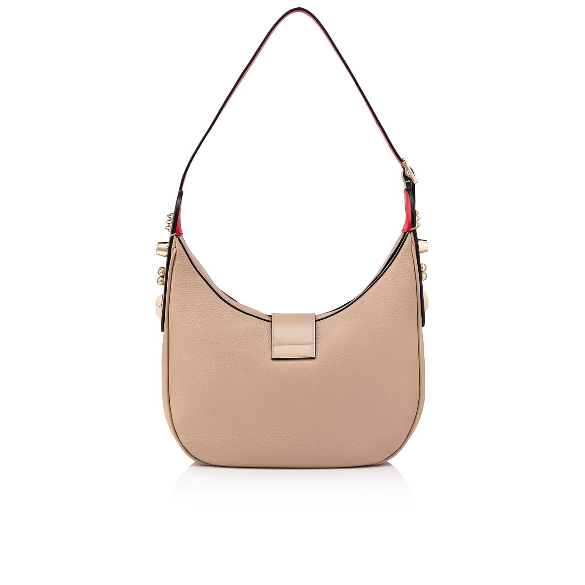 Beige Women's Christian Louboutin Carasky Small Cross-body Bags | mqDG5riM