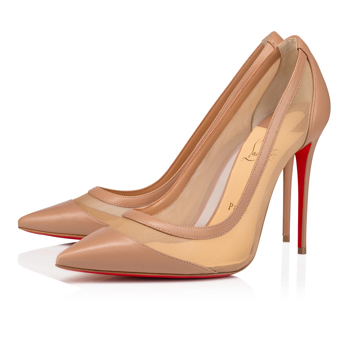 Beige Women\'s Christian Louboutin Galativi Heels | M7zqdDXe