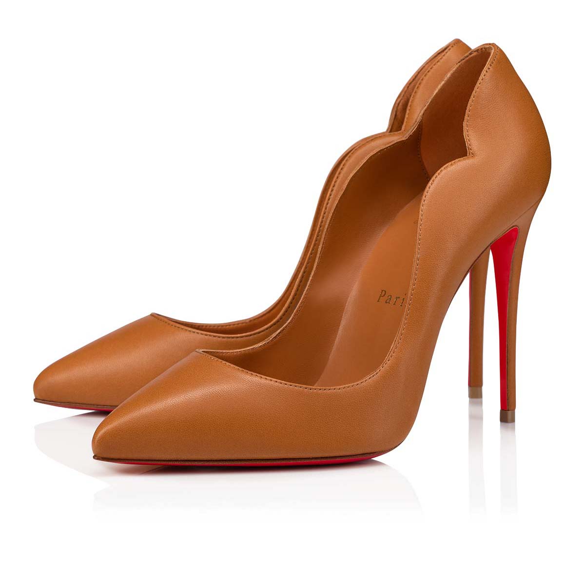 Beige Women\'s Christian Louboutin Hot Chick Heels | mamMQYzX