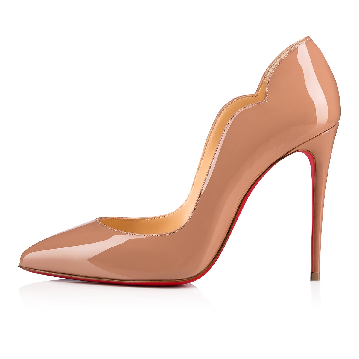 Beige Women's Christian Louboutin Hot Chick Heels | sePW8gLw