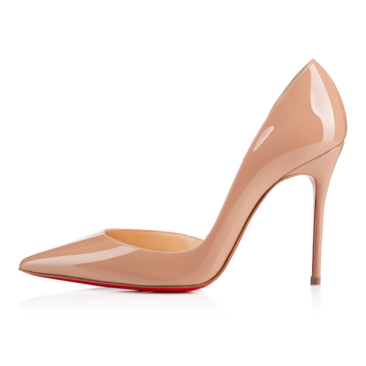 Beige Women's Christian Louboutin Iriza Heels | JrLQQUwo