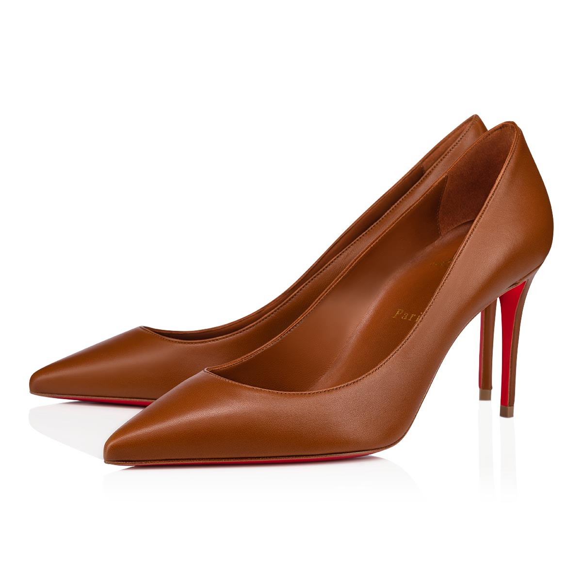 Beige Women\'s Christian Louboutin Kate Heels | MatnXkRD