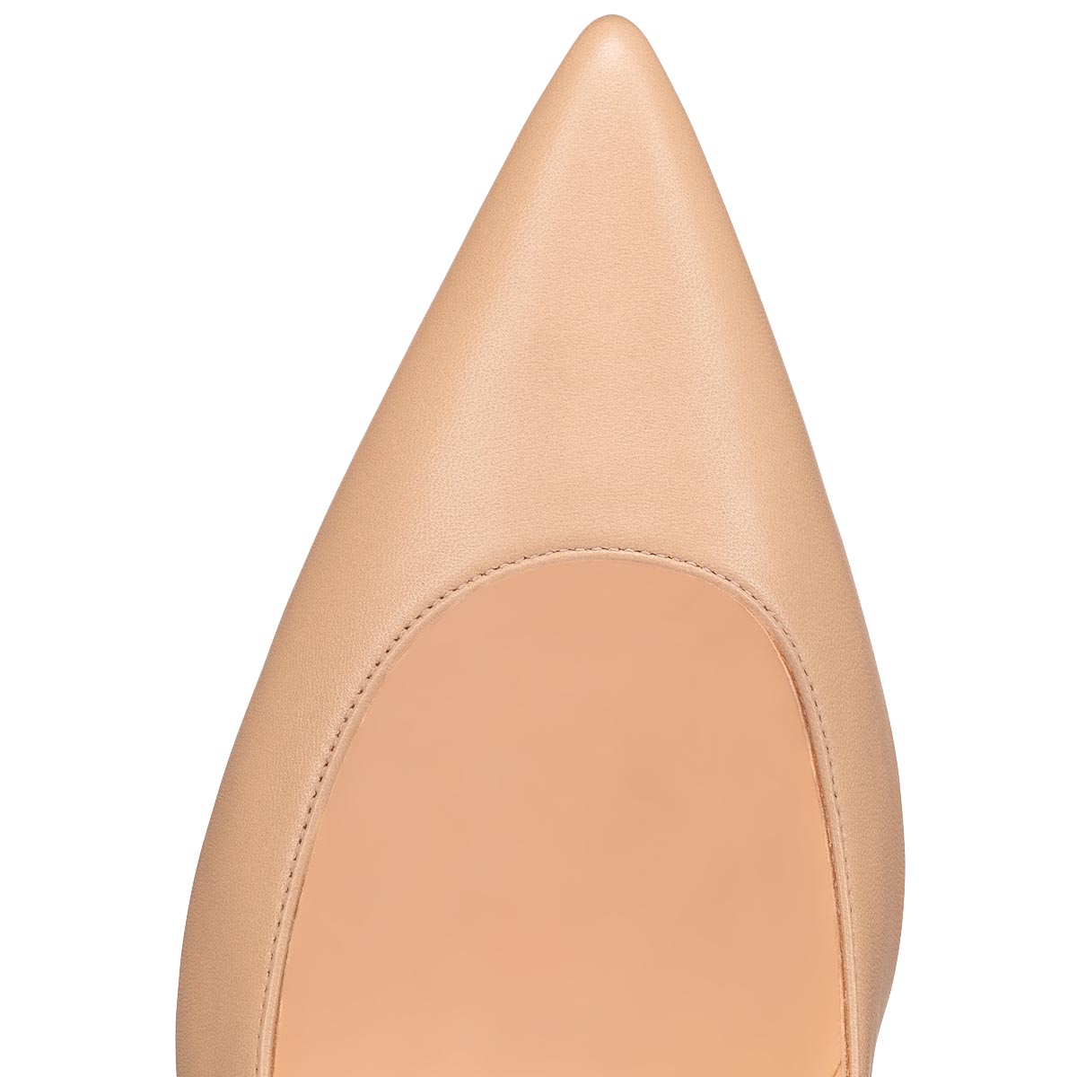 Beige Women's Christian Louboutin Kate Heels | R7ST7Urs