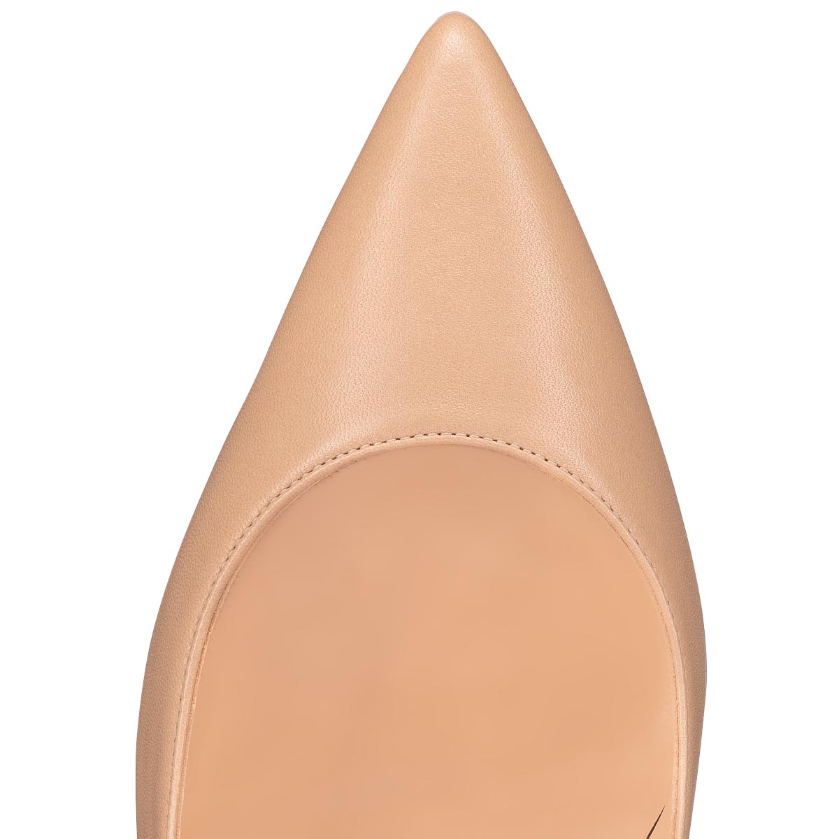 Beige Women's Christian Louboutin Kate Heels | VmID8i9o