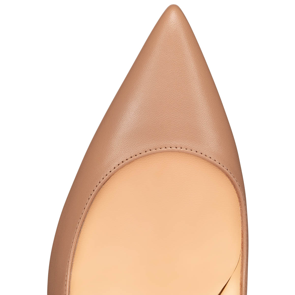 Beige Women's Christian Louboutin Kate Heels | pWomqp0h