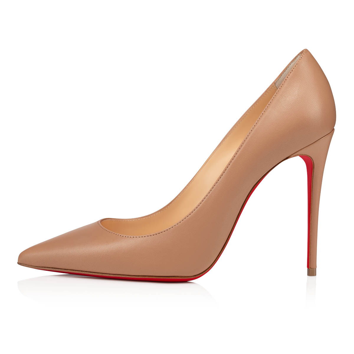 Beige Women's Christian Louboutin Kate Heels | pWomqp0h