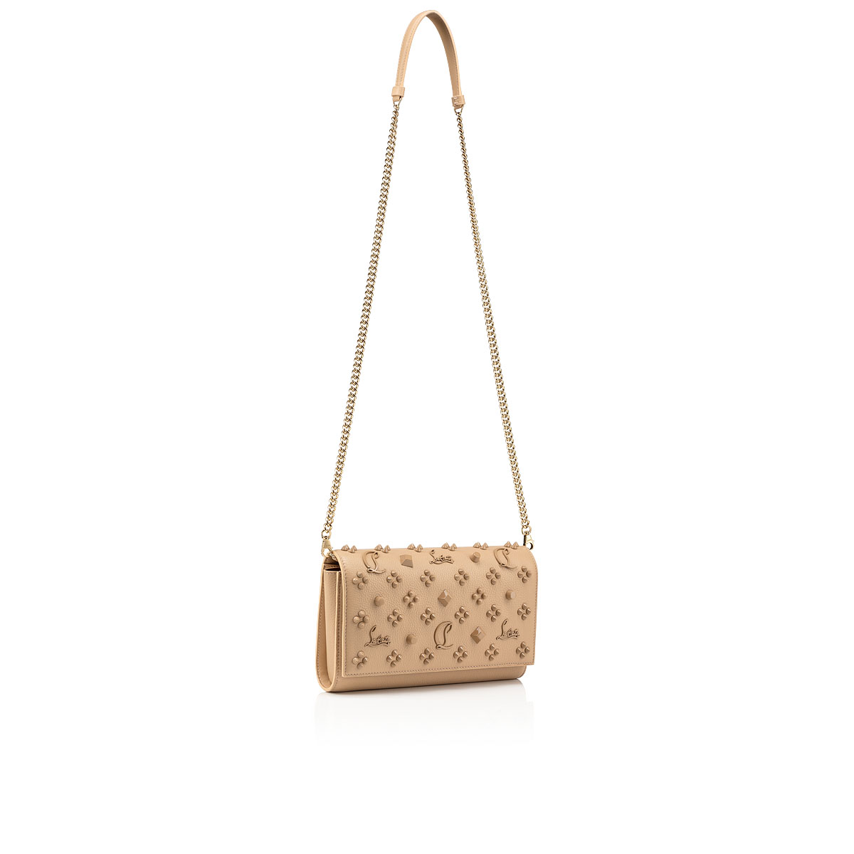 Beige Women's Christian Louboutin Paloma Cross-body Bags | KipFZ0kB