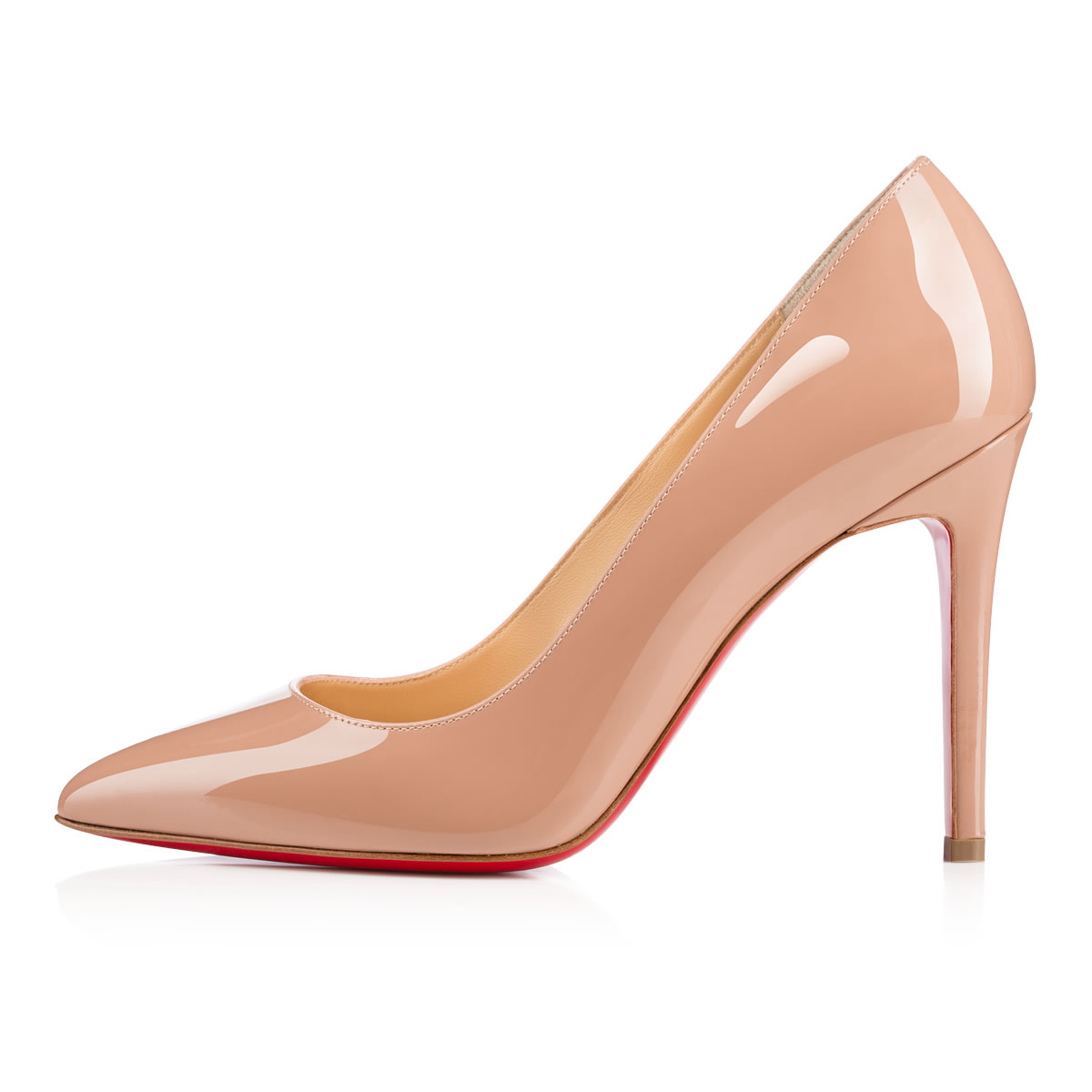 Beige Women's Christian Louboutin Pigalle Heels | 70Y3W0Tp