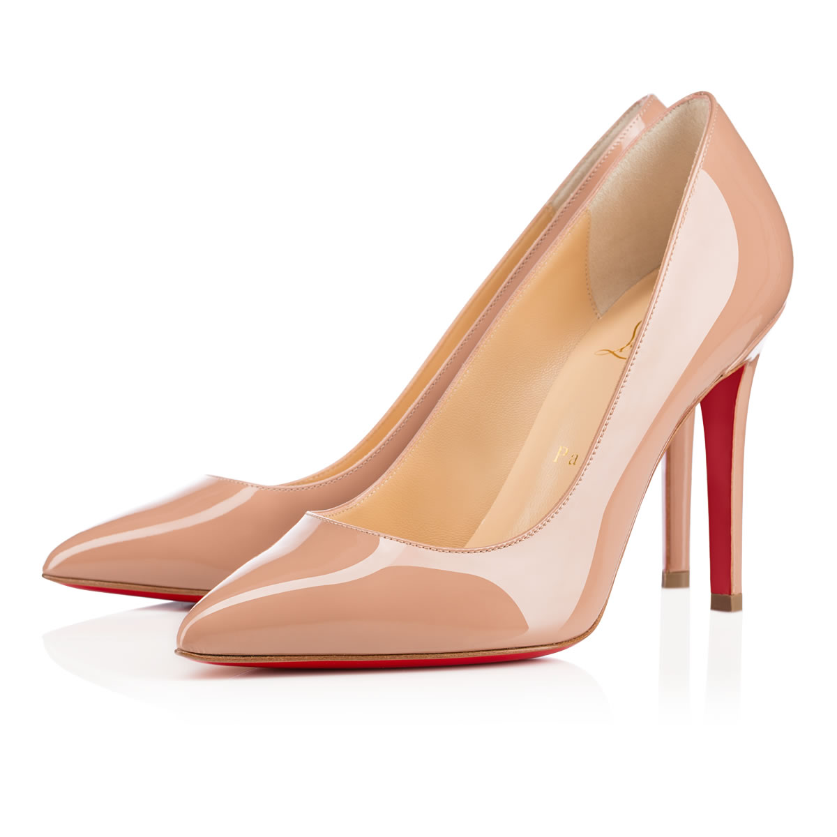 Beige Women\'s Christian Louboutin Pigalle Heels | 70Y3W0Tp