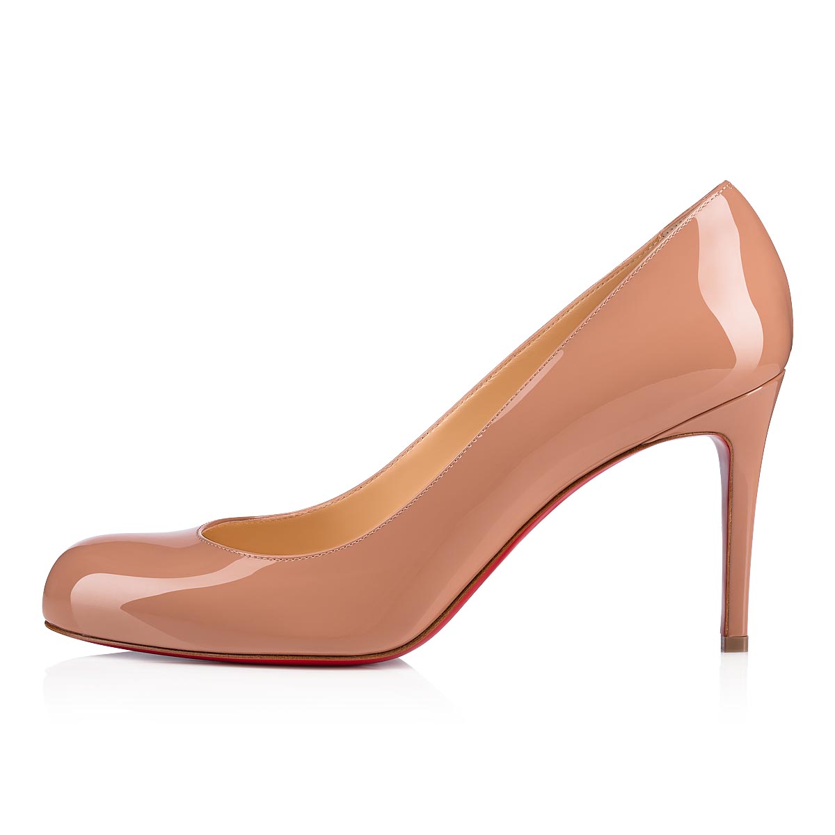 Beige Women's Christian Louboutin Simple Heels | fa8SAAwi