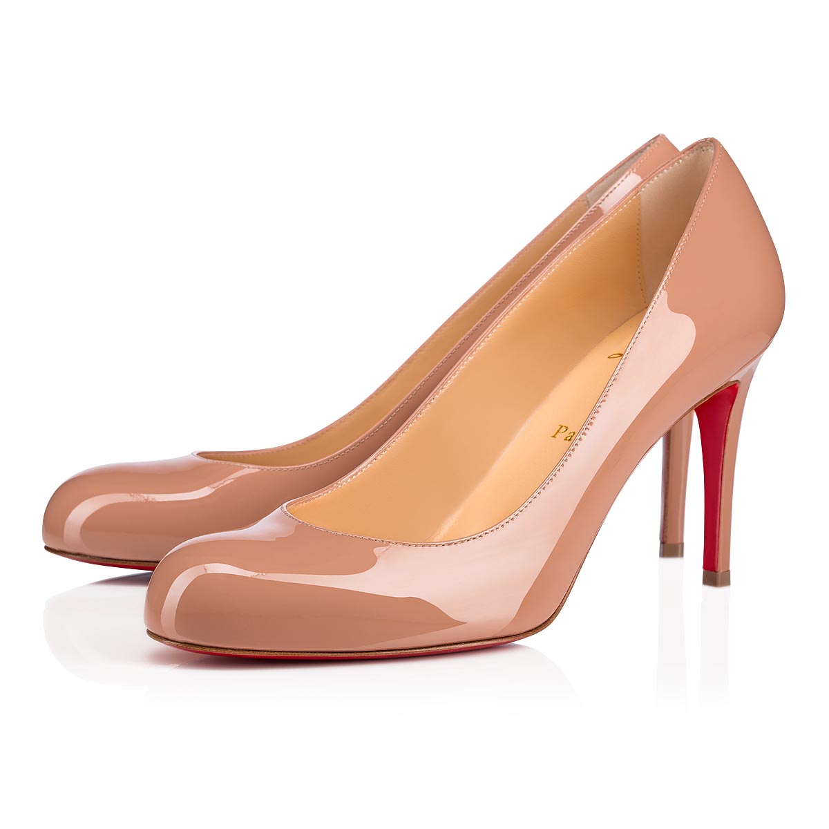 Beige Women\'s Christian Louboutin Simple Heels | fa8SAAwi