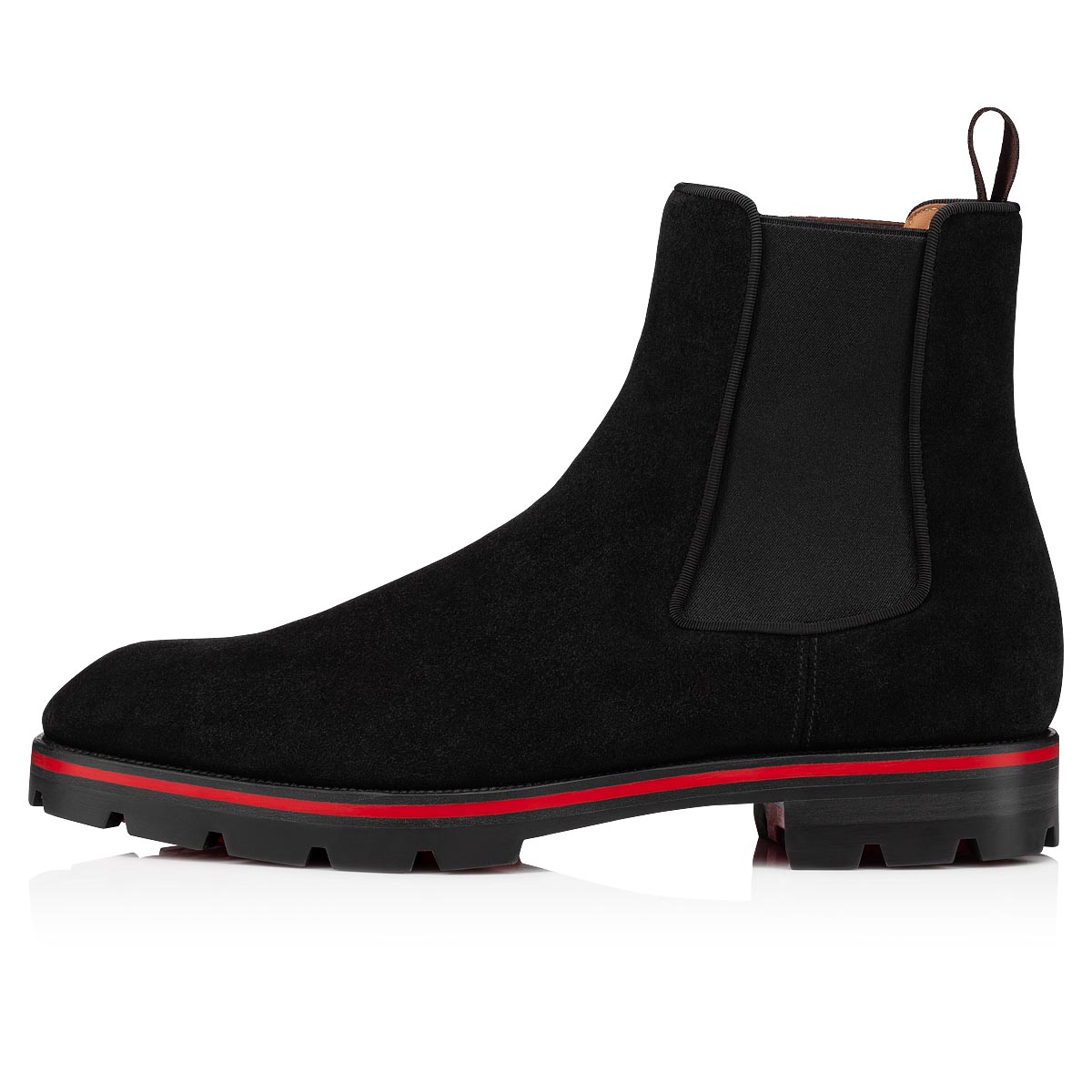 Black Men's Christian Louboutin Alpinono Ankle Boots | 0Y5fqchz