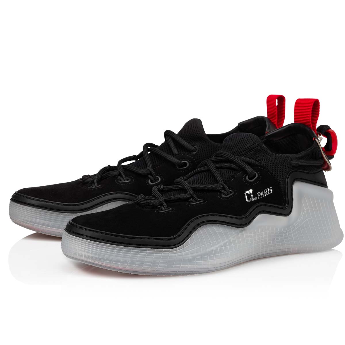 Black Men\'s Christian Louboutin Arpoador Man Low Top Sneakers | VXVS5JtT