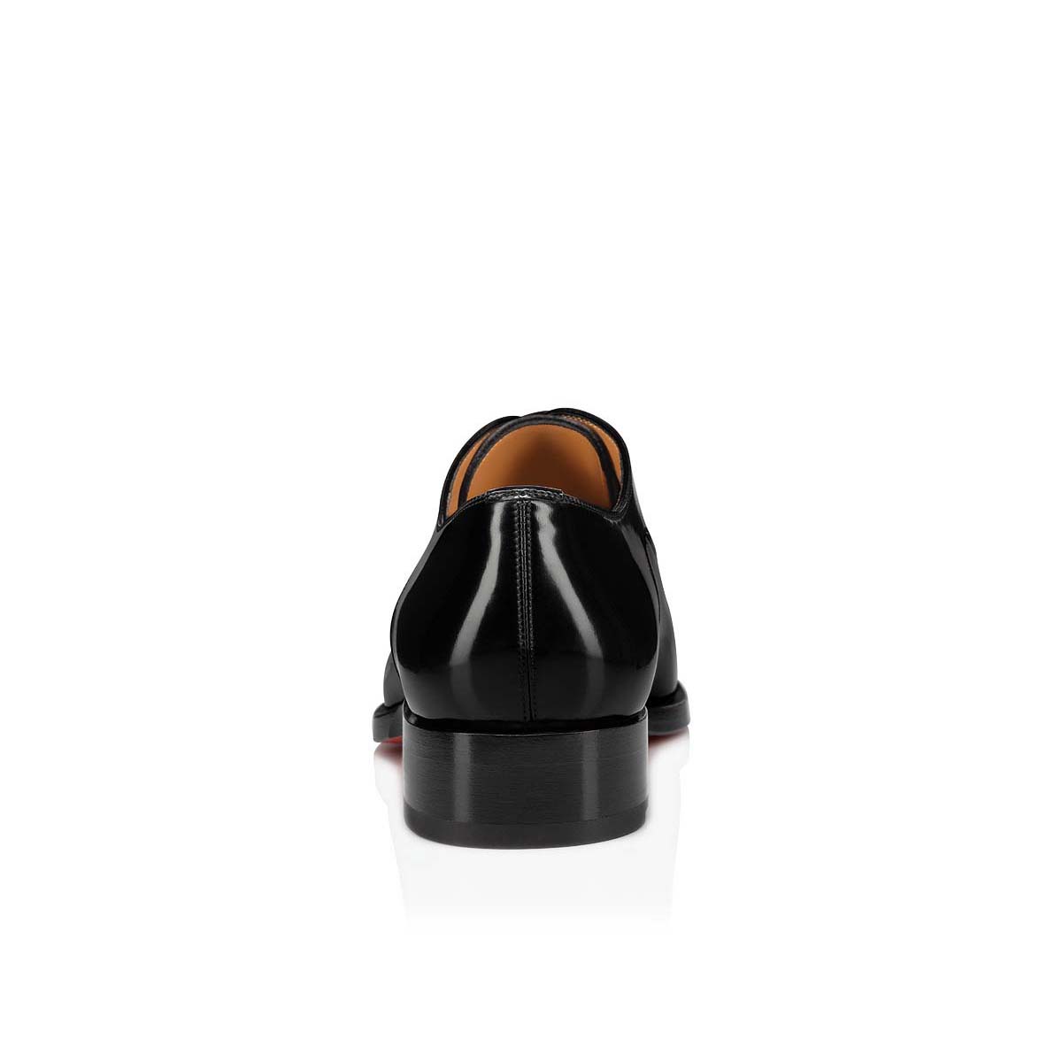 Black Men's Christian Louboutin Capitano Buckles & Lace-ups | 1Q2W21wz