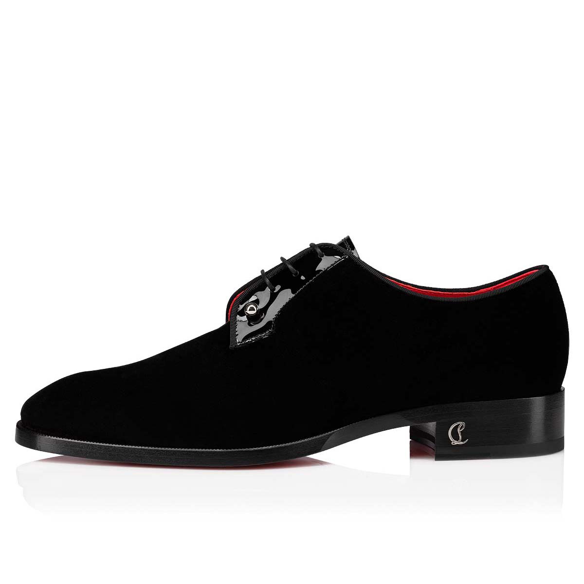 Black Men's Christian Louboutin Chambeliss Buckles & Lace-ups | Tm0etVxb