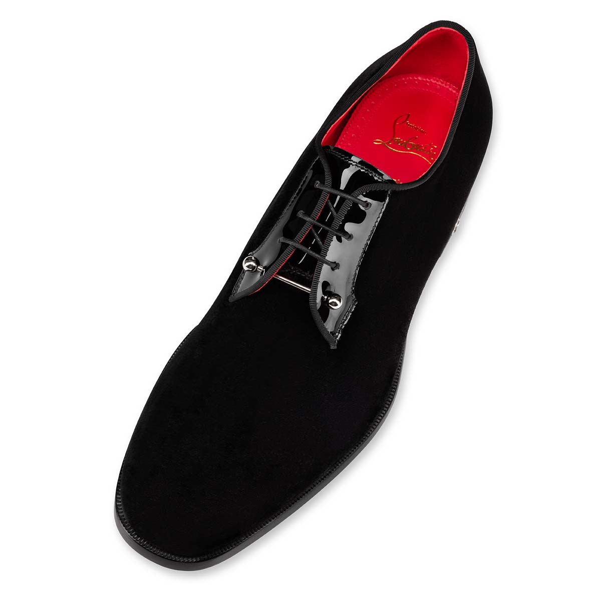 Black Men's Christian Louboutin Chambeliss Buckles & Lace-ups | Tm0etVxb