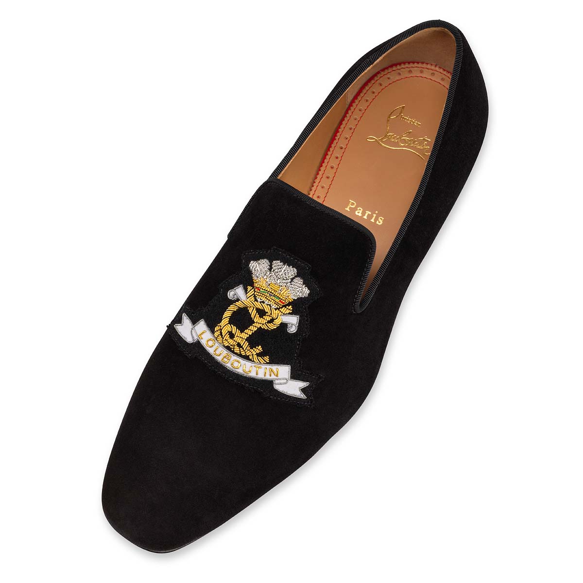 Black Men's Christian Louboutin Colonnaki Cruise Loafers & Slip-ons | vYcDnOxN