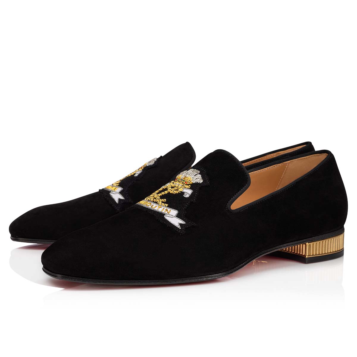 Black Men\'s Christian Louboutin Colonnaki Cruise Loafers & Slip-ons | vYcDnOxN