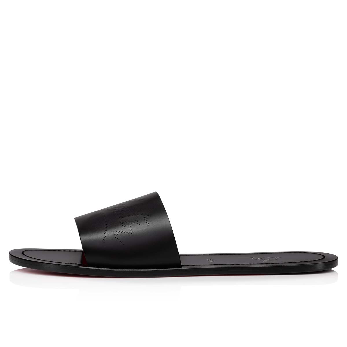 Black Men's Christian Louboutin Coolraoul Sandals & Slides | KjiEUIxr