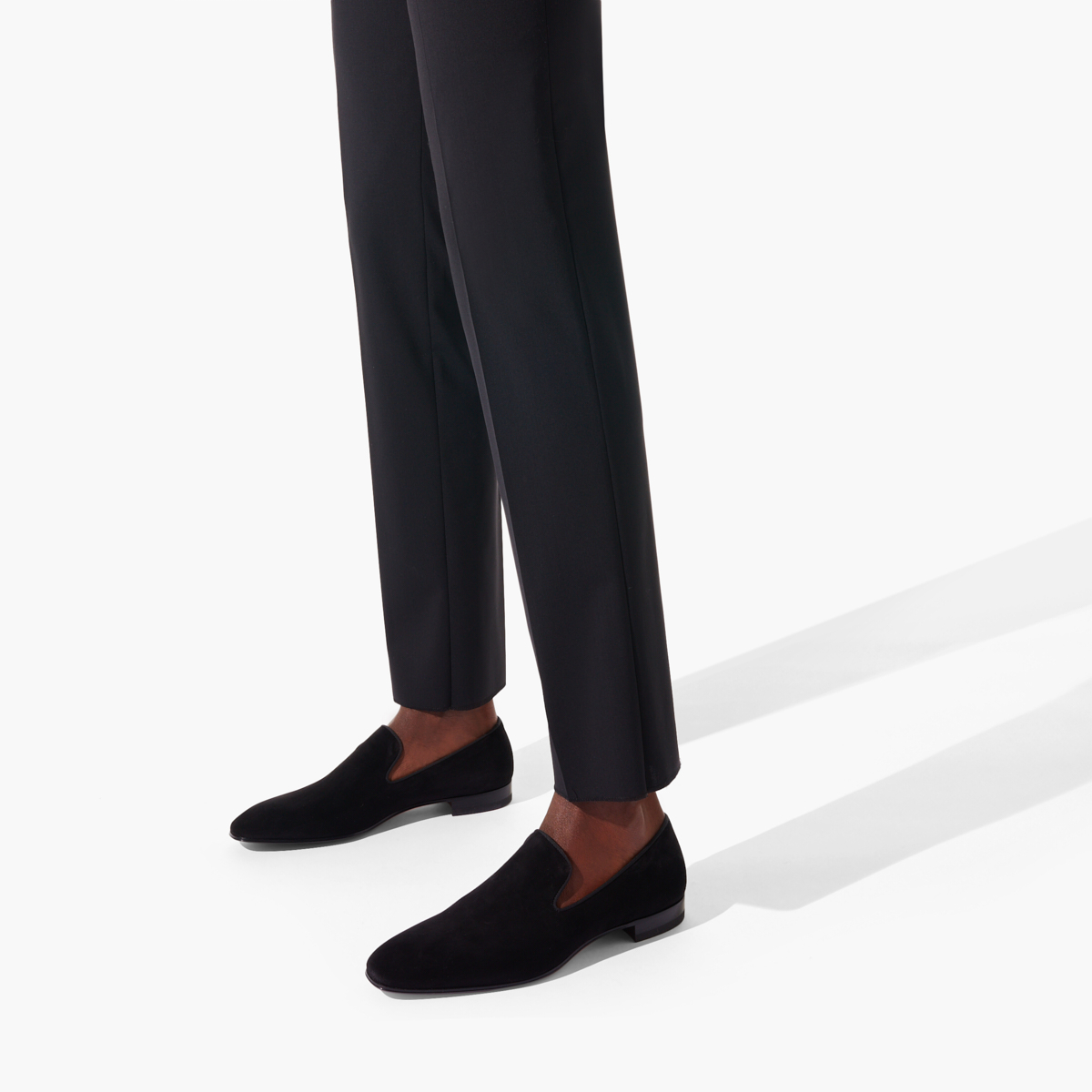 Black Men's Christian Louboutin Dandelion Loafers & Slip-ons | TUi2mZSY