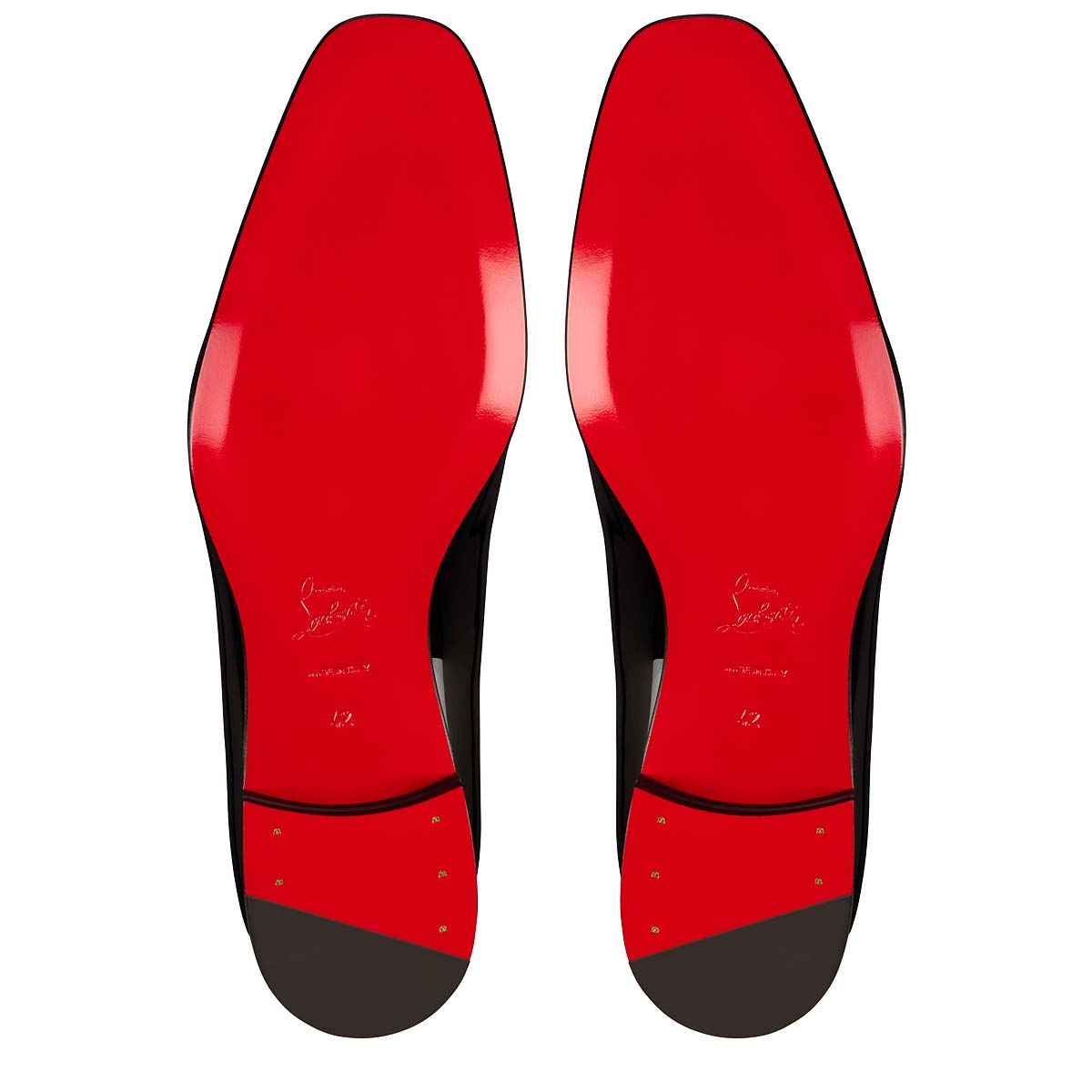 Black Men's Christian Louboutin Dandy Chick Loafers & Slip-ons | HATzENkt