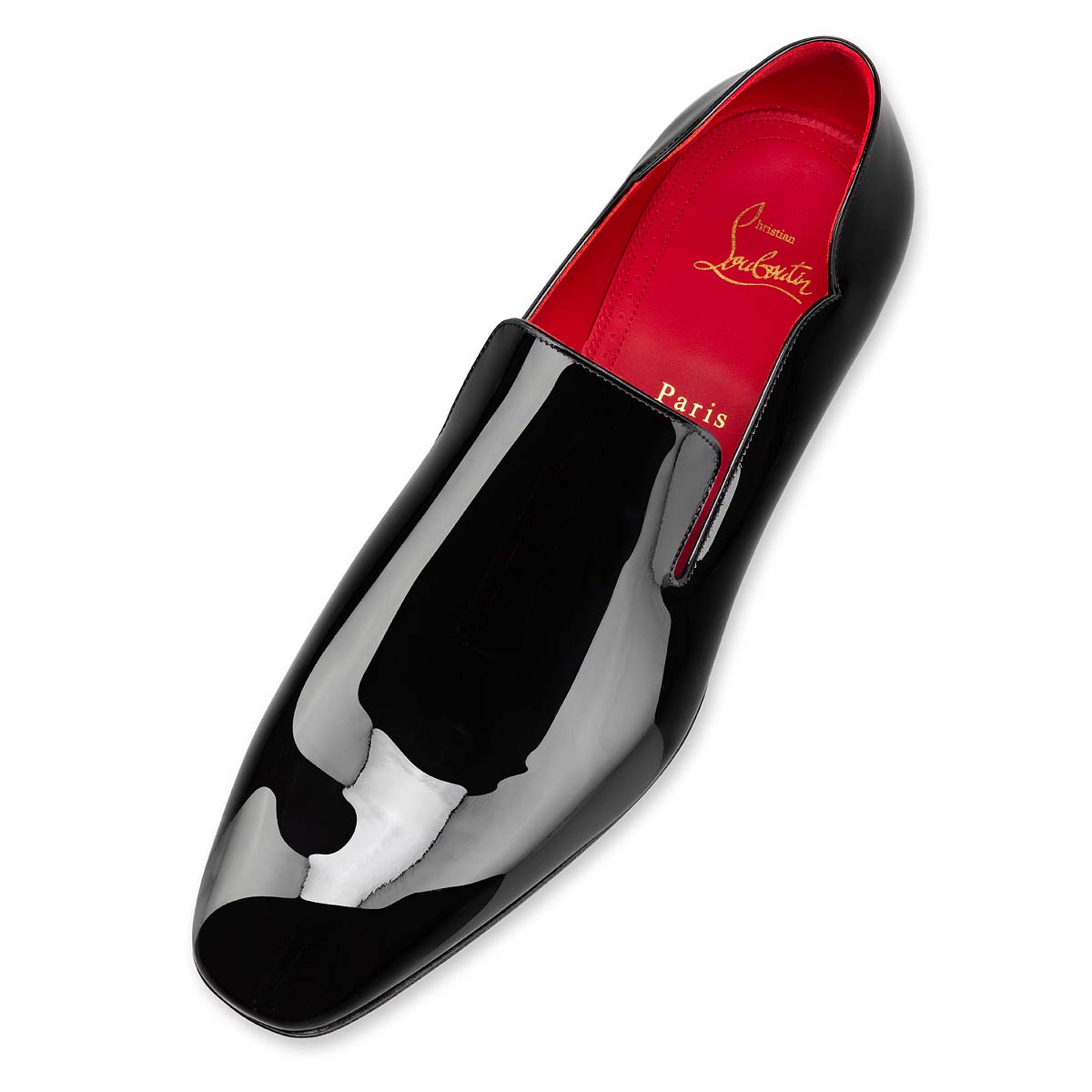 Black Men's Christian Louboutin Dandy Chick Loafers & Slip-ons | HATzENkt