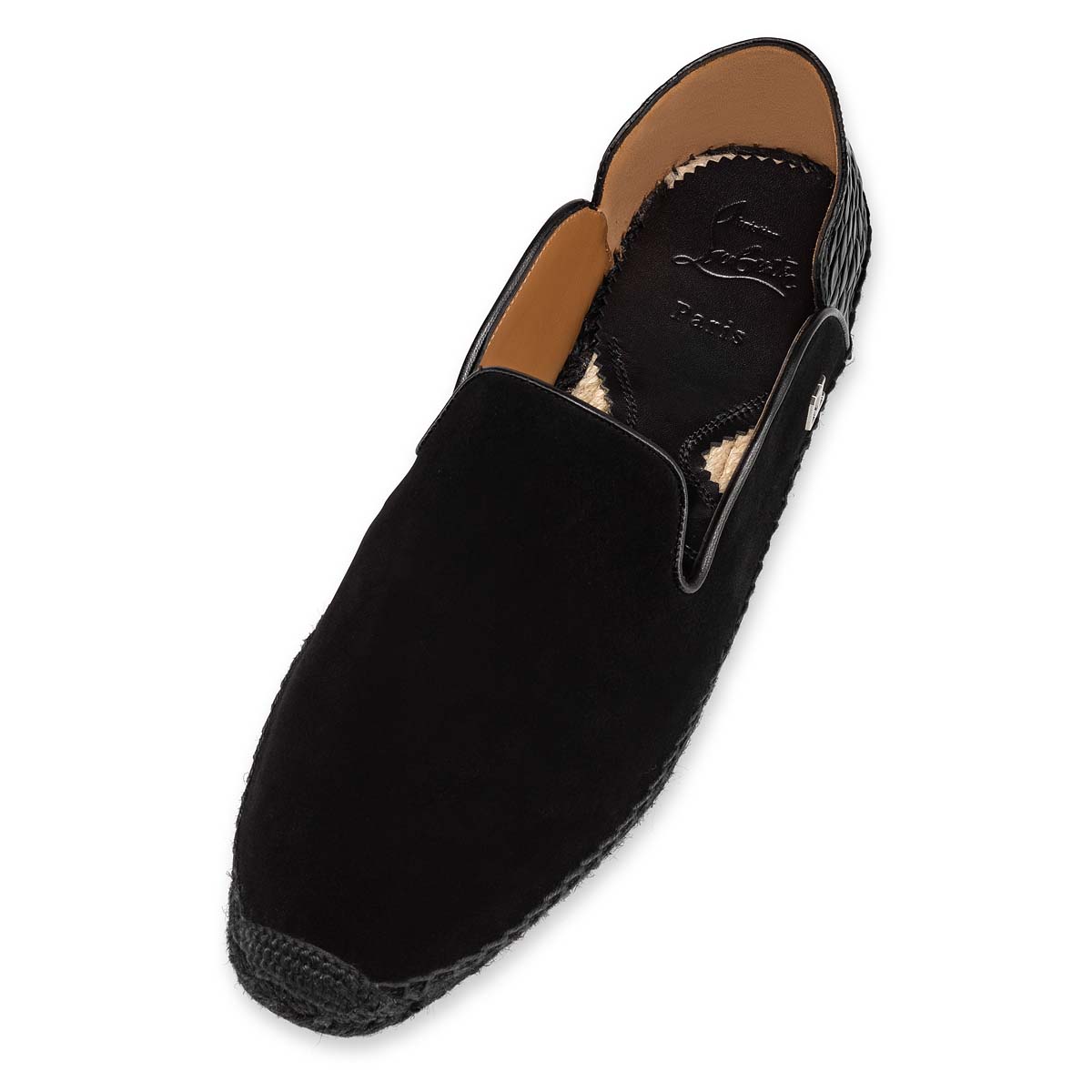 Black Men's Christian Louboutin Espadon Espadrilles | DonXpur8