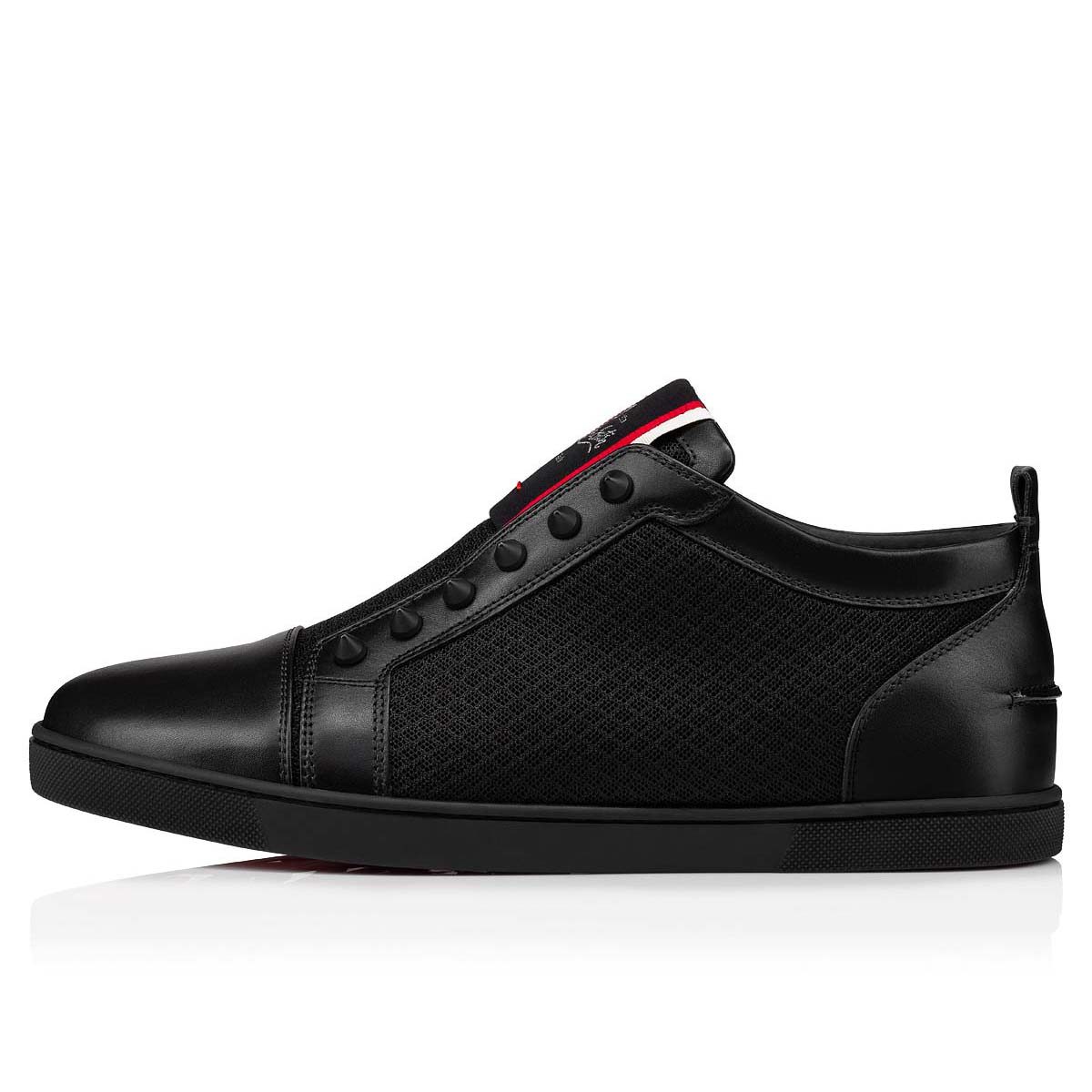 Black Men's Christian Louboutin F.A.V Fique A Vontade Low Top Sneakers | 0fdXTLr4