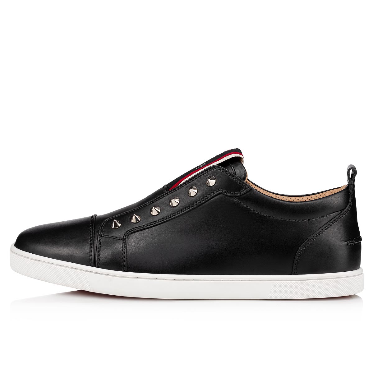 Black Men's Christian Louboutin F.A.V Fique A Vontade Low Top Sneakers | XNTiptOF