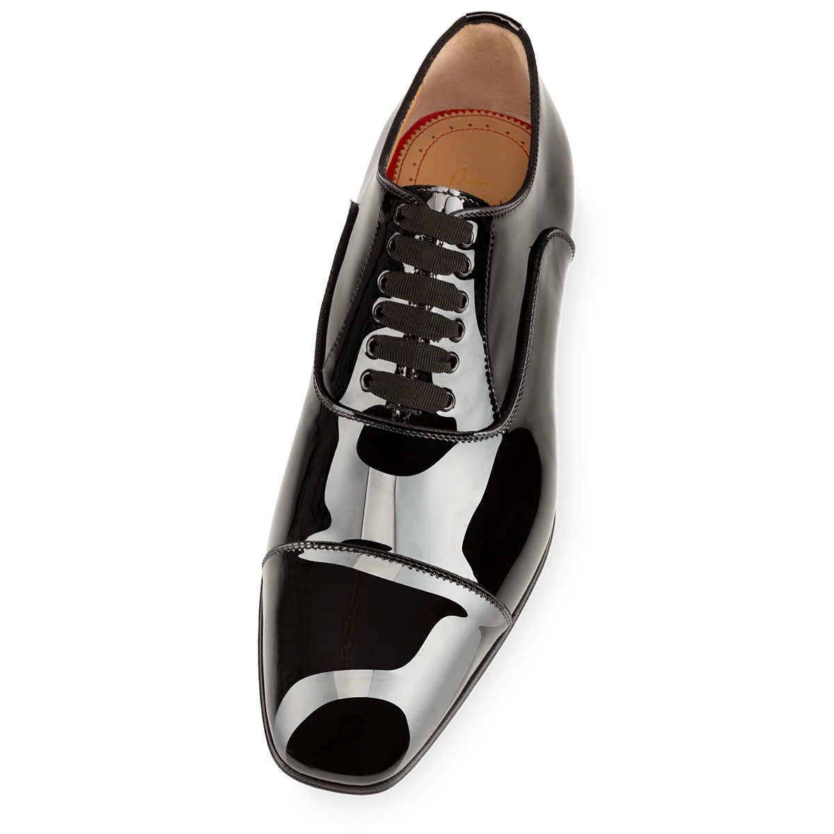 Black Men's Christian Louboutin Greggo Buckles & Lace-ups | CoLzkBOA