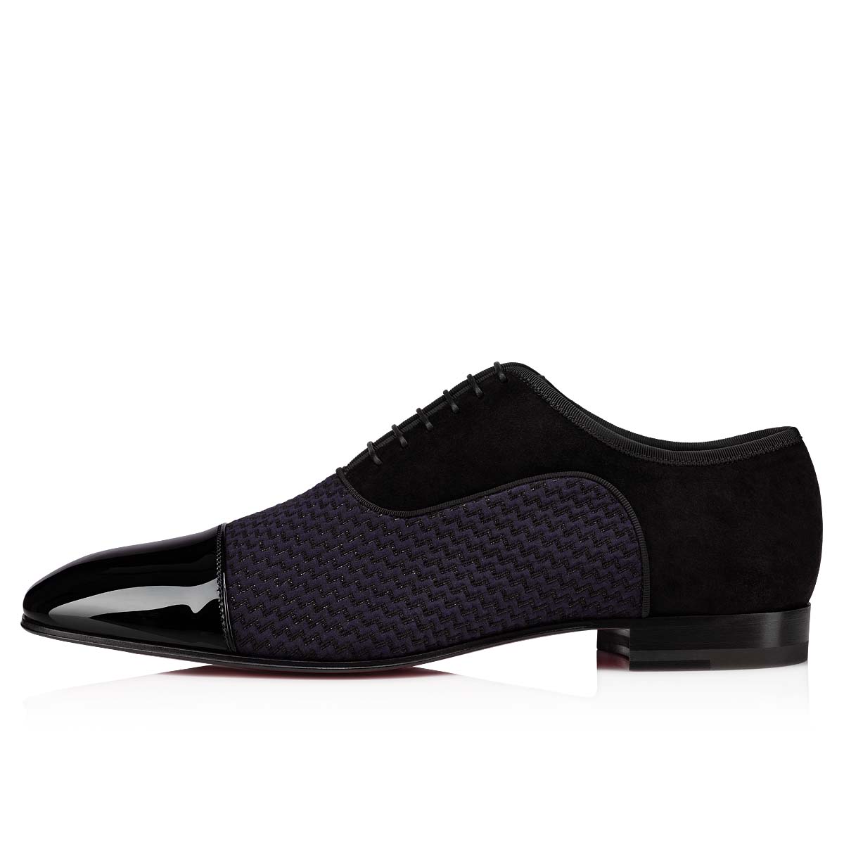 Black Men's Christian Louboutin Greggo Buckles & Lace-ups | J86czug0