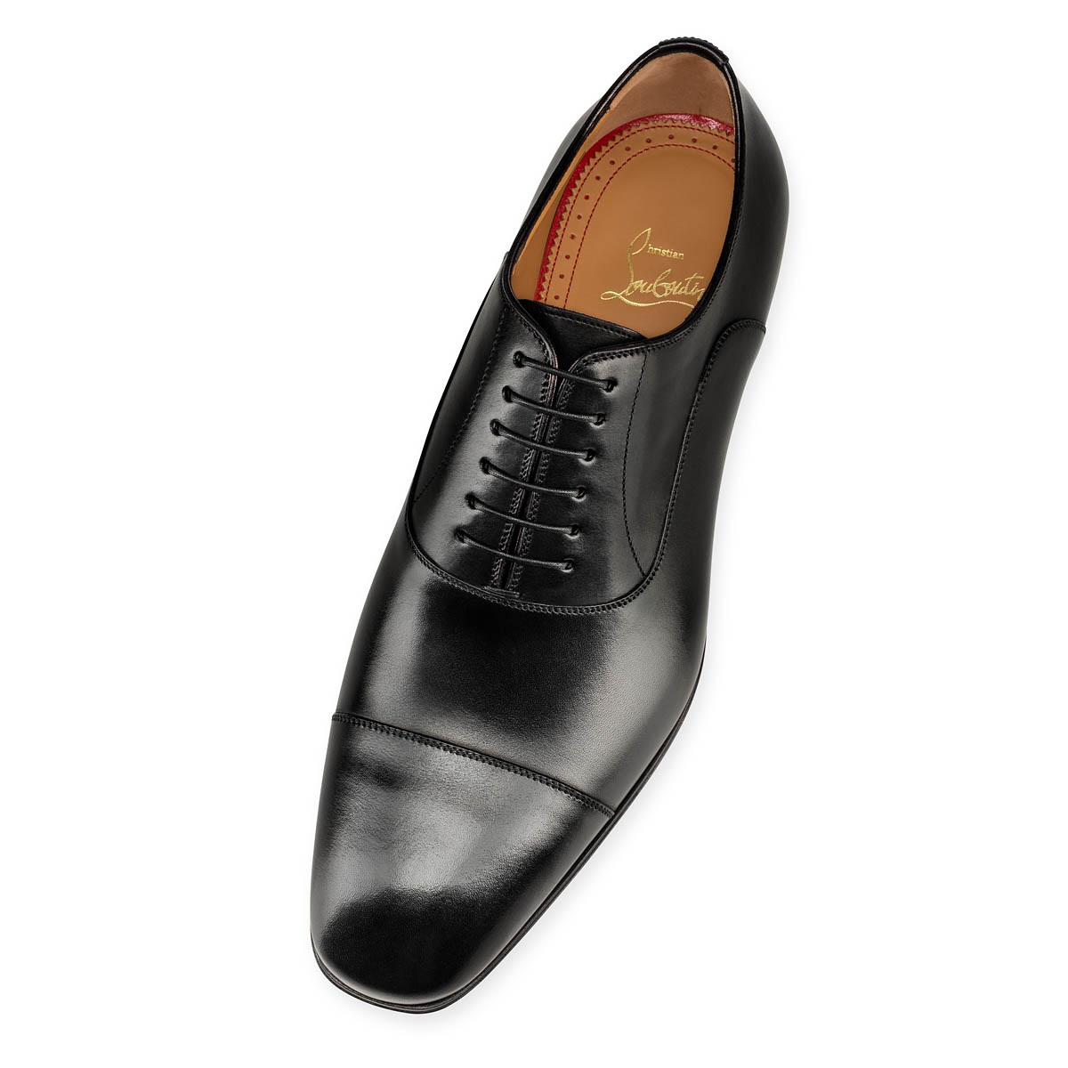 Black Men's Christian Louboutin Greggo Buckles & Lace-ups | LOMxX05y