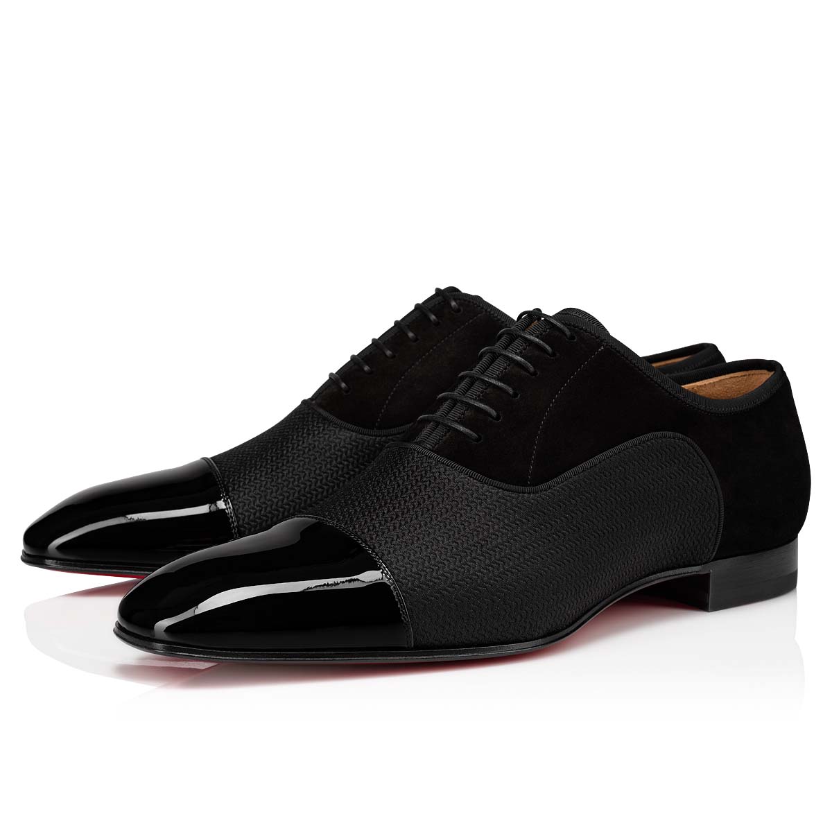 Black Men\'s Christian Louboutin Greggo Buckles & Lace-ups | NtIHYqo9