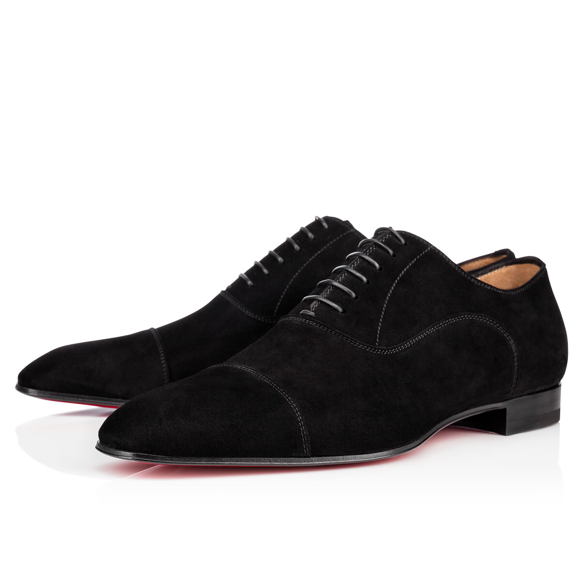 Black Men\'s Christian Louboutin Greggo Buckles & Lace-ups | q8D3I261